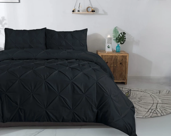 Pamučna crna posteljina 200x220 Salvador