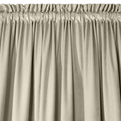 Zavjesa od jednobojnog mekog baršuna trakasta 140x270 cm ružičasta ROSA  