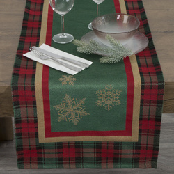 Tapiserijski nadstolnjak 45x140 cm ukrašen božićnim motivom