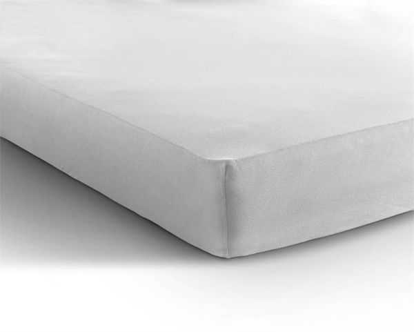 Plahta od pamučnog žerseja bijela 190x200 ili 200x220 za visoki madrac 135g/m2