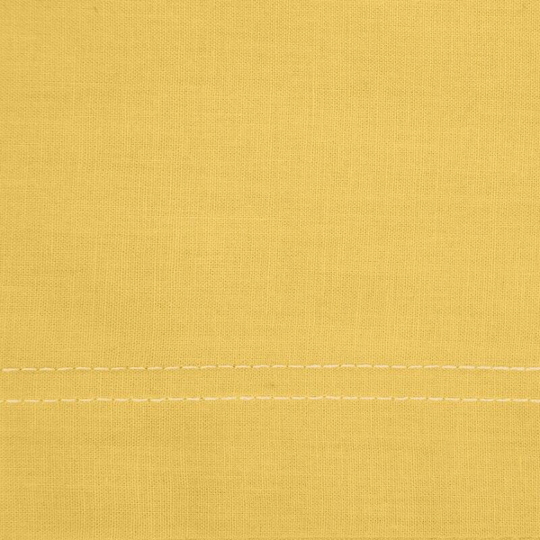 Jastučnica senfa pamučna sa satenskim sjajem i ukrasnim rubom 70x90 Nova Colour