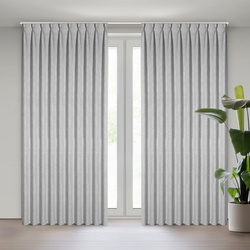 Zavjesa s lanenim tkanjem s melange efektom, 125x270 cm FLEX 1:1,5 - Jula