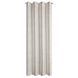 Baršunasta baršunasta zavjesa ukrašena istrošenim printom, 140x250 cm, rupice - ARNITA