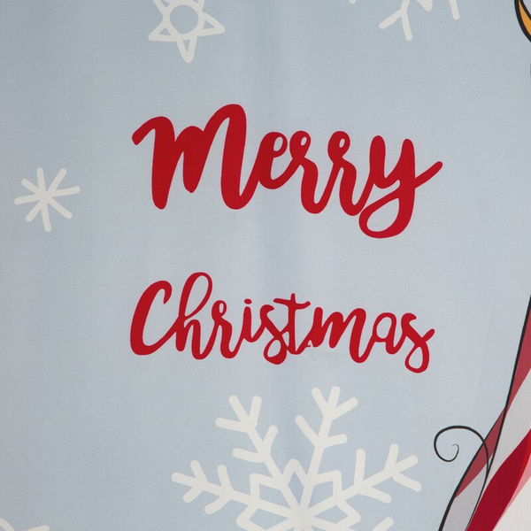 Set božićne posteljine 160x200 od mikrovlakana, ukrašen božićnim printom