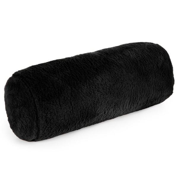 Jastuk, valjak 15x45 cm od mekane krznene tkanine NINA