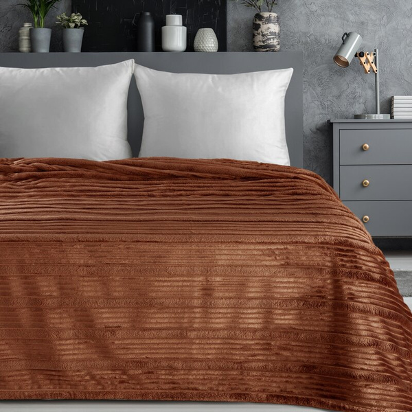 Flano deka 150x200 cm s 3D uzorkom NINA