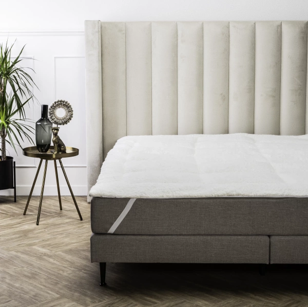 Štep deka 3-4 cm topli nadmadrac Teddy Sherpa 140x200