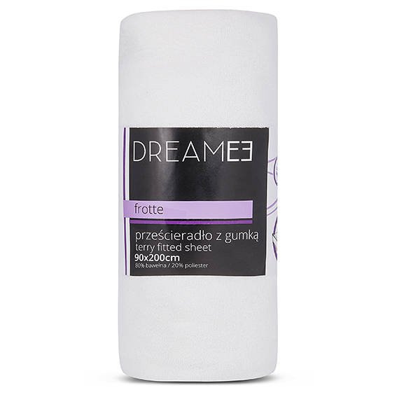 FROTTE pamučna plahta s gumicom 220x200 + 25 cm težine 175 g/m2