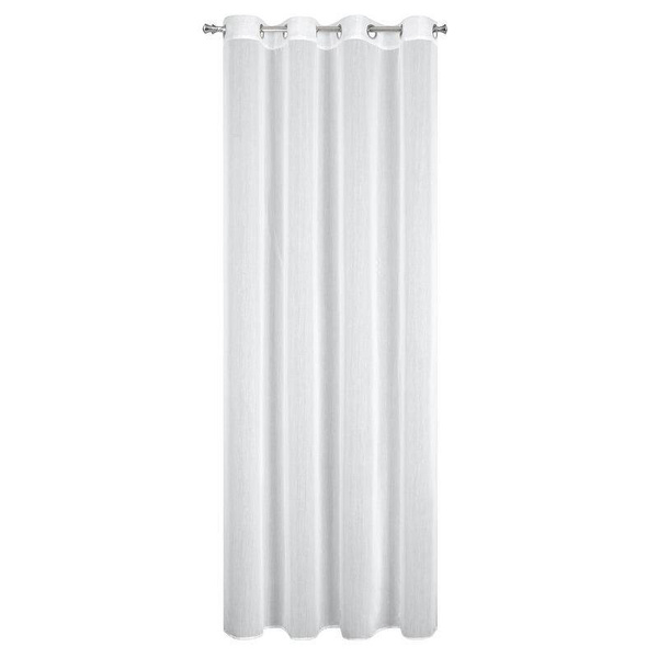 Zavjesa od glatke tkanine prirodnog izgleda 140x260 Kalia