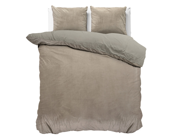 Baršunasta posteljina 240x220 mikroperkal Velvet Uni