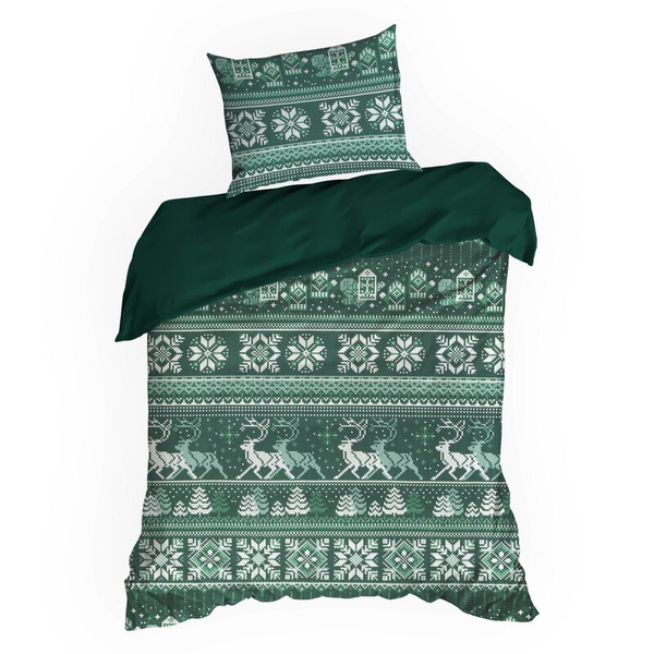 Božićna posteljina 160x200 cm, ranforce pamuk