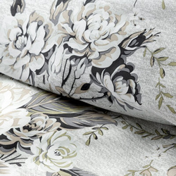 Posteljina 160x200 cm od pamučnog satena s cvjetnim uzorkom SPRING