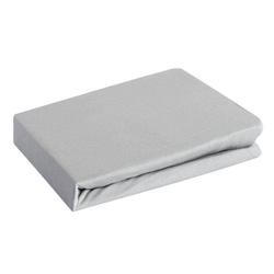 Obična pamučna plahta s gumicom 90x200 vis.25 cm gramature 140 g/m2 Jersey