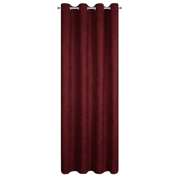 Bordo zavjesa s efektom brušene kože, 140x250- ADA