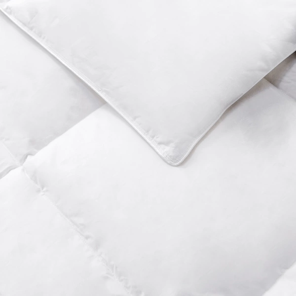 Cjelogodišnji poplun od paperja i perja 140x200 bijeli 5 cm Donsveren
