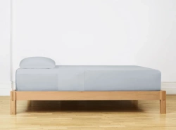 Plahta od flanela glat boja srebrna 200x250