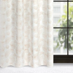 Zavjesa od blackout tkanine sa printom zlatnih listova lopoča 140x300 cm  Margold