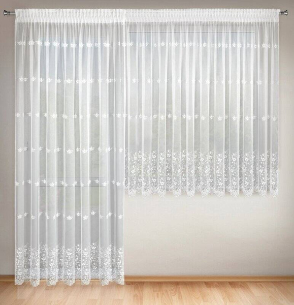 Zavjesa DEK 400x160 cm bijela