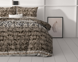 Set posteljine 200x200/220 od mikrovlakana sa čistim printom, nije potrebno glačanje