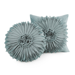 Baršunasta jastučnica 30x50 cm ukrašena velikim 3D cvijetom FLORES 3