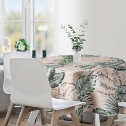 GARDEN okrugli stolnjak ∅ 150 cm za terasu i balkon od nepromočive tkanine