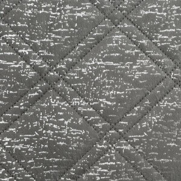 Prošiveni baršunasti prekrivač 170x210 sa sjajnim, iznošenim printom Luiz Blink