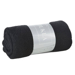 Dekica crna izuzetno mekana 200x220 BUKLA