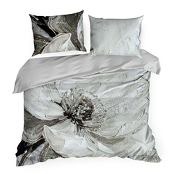 Posteljina 220x200 cm od egipatskog pamučnog makosatina, s dizajnerskim printom Eve Minge