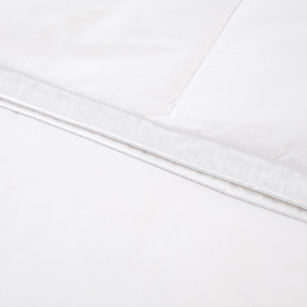 Cjelogodišnji dvodijelni poplun od paperja i perja 140x200 bijeli  Luna 300 + 200 gr/m2 
