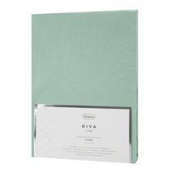 Plahta za visoki madrac 100x200 cm + 35cm pamučni saten 125 g/m2 Diva Line