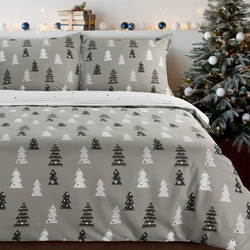 Božićna posteljina 220x200 cm od pamučnog flanela