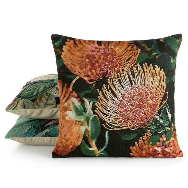 Jacquard jastučnica GOBELIN s motivom egzotične biljke 45x45