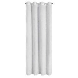 EVA MINGE gotova zavjesa 135x250 izrađena od šifona ukrašena moher koncem i suptilnim volanima TIFFANY