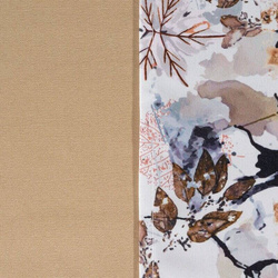 Set stolnjak 140x260 i nadstolnjak 33x260 ukrašen biljnim uzorkom ANITA 5