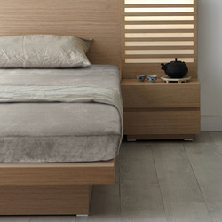 Debela flis plahta s gumicom 220x200 +30 cm 250 g/m2 FLANO