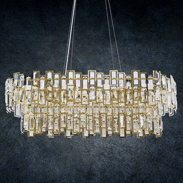 Lampa marika (03) 90x30x30 cm transparentan