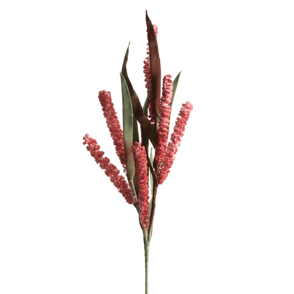 Ukrasni cvijet od foamiran pjene FLORE 777 92 CM CIEMNORÓŻOWY