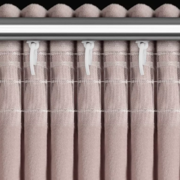 Ekskluzivna baršunasta zavjesa ukrašena 3D aplikacijom ruže 140x270 cm traka - ROSES Eva Minge