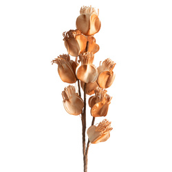 Ukrasni cvijet od foamiran pjene FLORE 754 92 CM BRĄZOWY