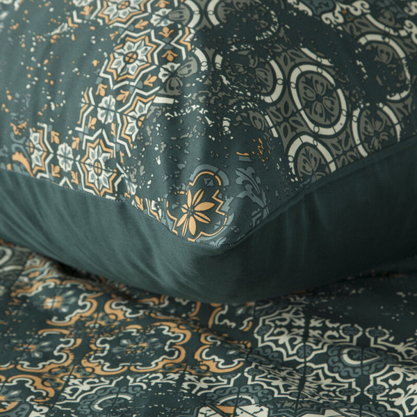 Posteljina 160x200 cm od pamučnog satena s cvjetnim uzorkom SPRING