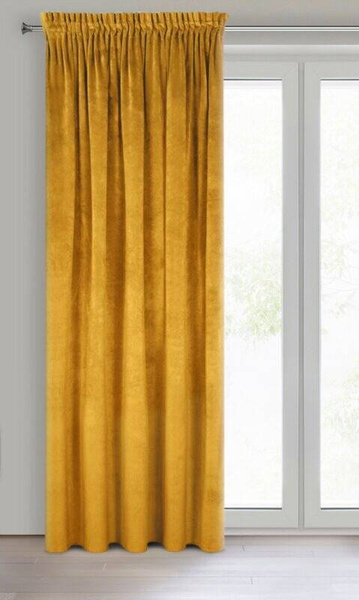 DIVA LINE zavjesa od mekanog baršuna , ima veliku gramaturu od 300 g/m2 RIA 140x270