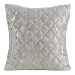 Dekorativna jastučnica 45x45 BLINK 44 izrađena od baršuna, prošivena metodom vrućeg prešanja, ukrašena sjajnim mramornim printom