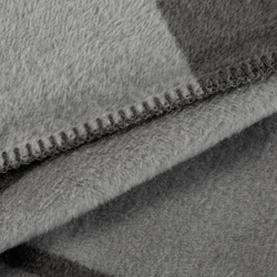 Pamučno-akrilna topla deka 220x240 cm s geometrijskim printom ELEGANTE Eva Minge