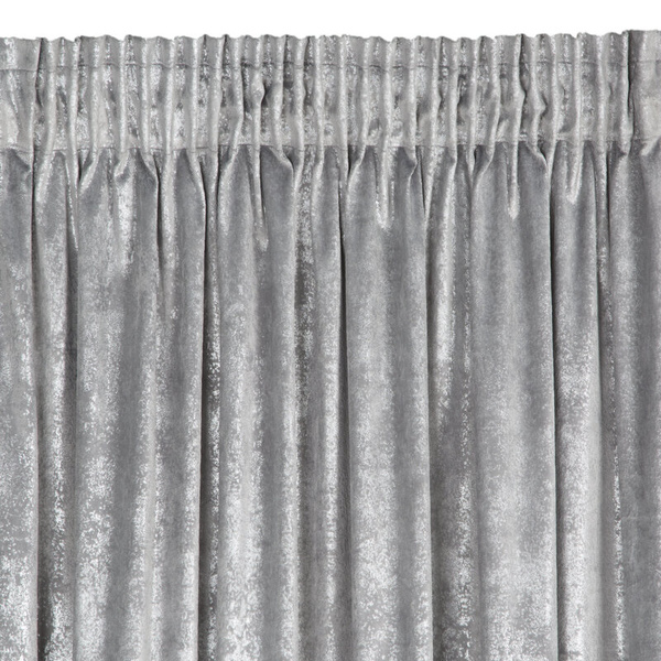 Baršunasta zavjesa sa sjajnim printom, 135x270 cm, traka - AVENA