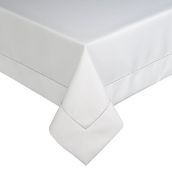 Stolnjak 145x350 ukrašen trakom i nježnim srebrnim obrubom u elegantnom pakiranju