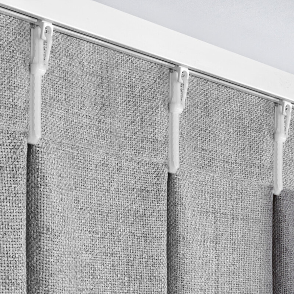 Zavjesa s lanenim tkanjem s melange efektom, 125x270 cm FLEX 1:1,5 - Jula