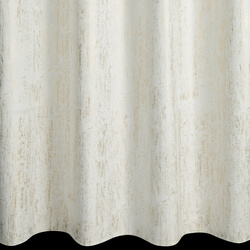 Baršunasta zavjesa 140x250 ukrašena zlatnim uzorkom i zlatnim ušicama - DARA