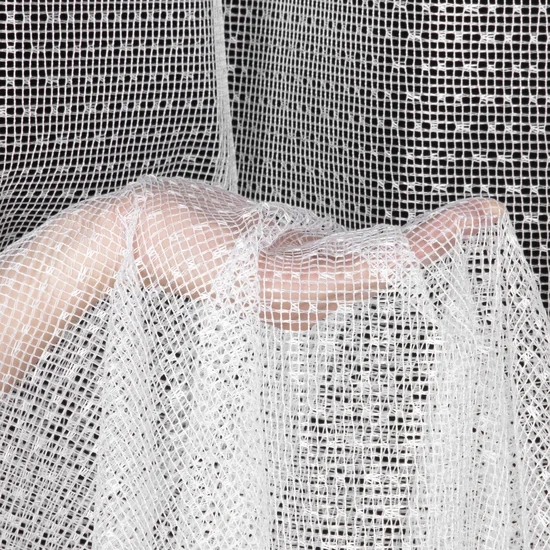 Zavjesa s finom mrežastom strukturom 400x250 Adriana