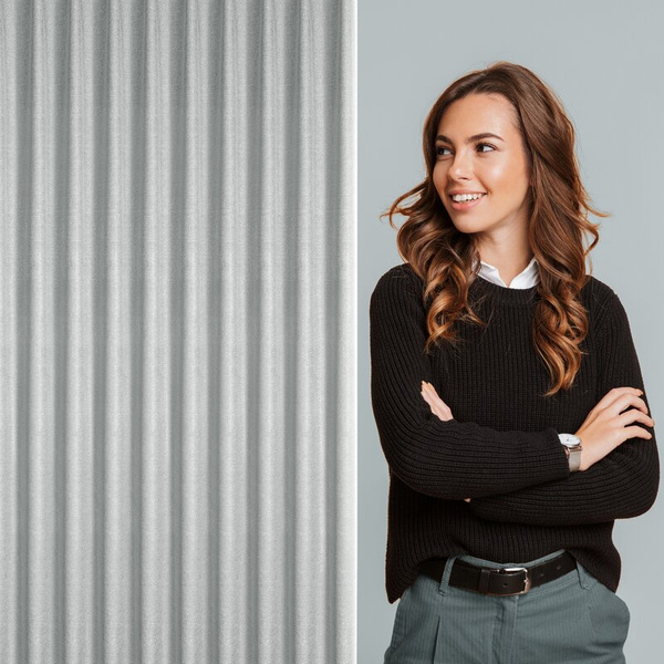 Zavjesa od 100% tkanine za zamračivanje 125x270 cm FLEX 1:1,5 - NELISA