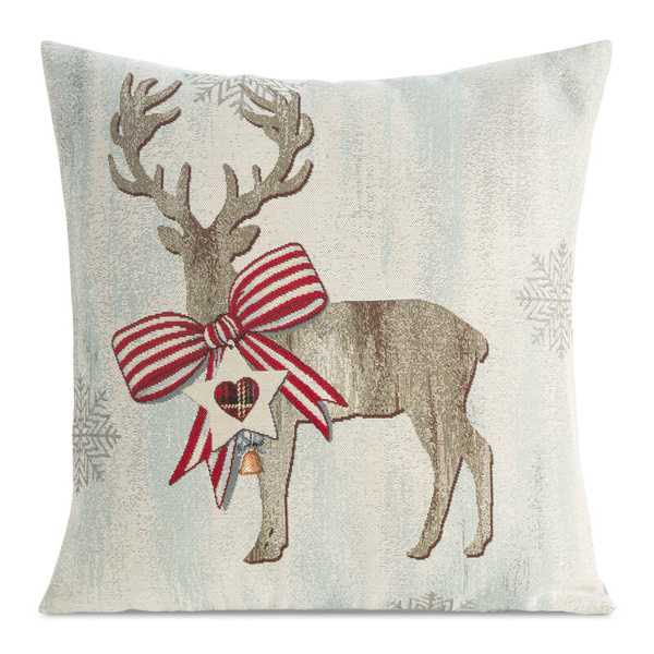 Tapiserijska jastučnica 45x45 cm pamučna s božićnim motivom GOB